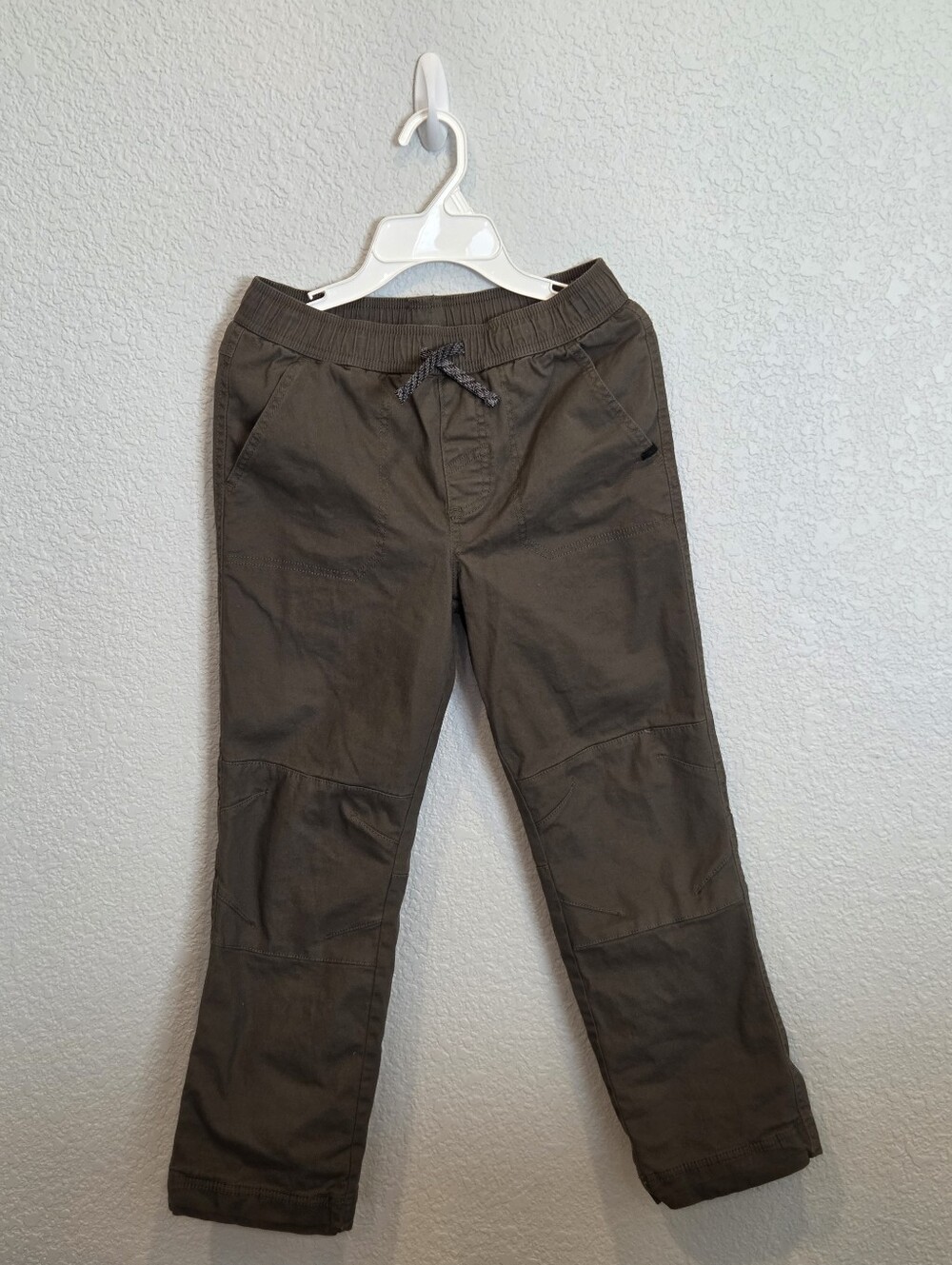Boy's Gerry Olive Drawstring Casual Pants Size 10/12